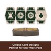 AQUARIUS Star Wars Sabacc Premium Playing Cards – Star Wars Sabacc Themed Deck of Cards for Your Favorite Card Games - Officially Licensed Star Wars Merchandise & Collectibles
