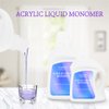 AIJIMEI Acrylic Monomer Acrylic Liquid 17OZ Acrylic Liquid Monomer 500ml For Acrylic Powder Acrylic Nail Liquid Monomer For Acrylic Nails Acrylic For Nails Powders & Liquids（Package May Vary)