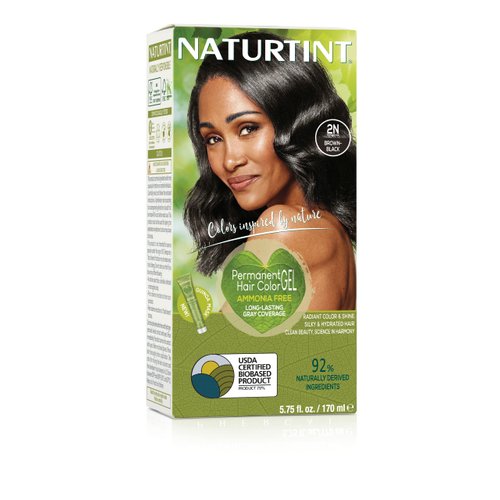 Naturtint - Hair Color Women 2N Brown Black - 5.45 Fluid Ounces (3Pack)
