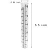 HUTNUOY 5" Rain Gauge Replacement Tube Glass for Outdoor Garden Yard Home, Best Rated 2 Pcs