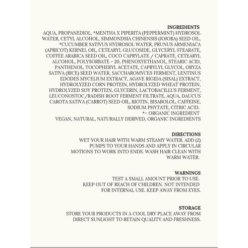 Skinful Shea Conditioner for Dry Damaged Hair - Rinse-Off Deep Hydrating Conditioner - 8.2oz