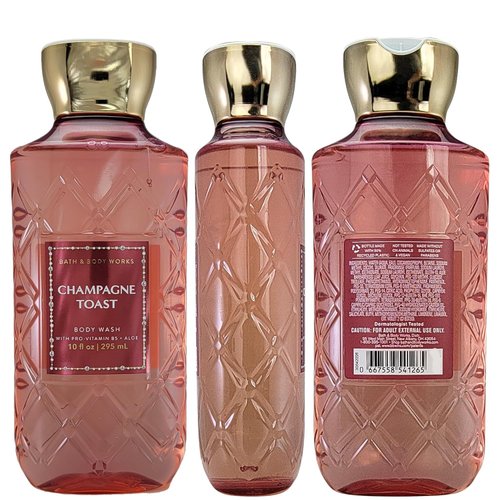 Champagne Toast Women's Body Wash with Pro-Vitamin B5 and Aloe FOR BATH BODY WORK