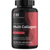 Zint Multi Collagen Pills - Collagen Supplements for Hair, Skin, Nails & Joint Health - Hydrolyzed Collagen Supplement with Type I, II, III, V, X Collagen Peptides, 90 Count