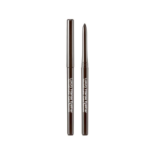 KISS New York Professional Retractable Eyeliner, Luxury Intense Highly Pigmented Eye Makeup, Long-Lasting, Water-Resistant, Smudge-Proof, Smooth Gliding (3 PACK, Dark Brown)