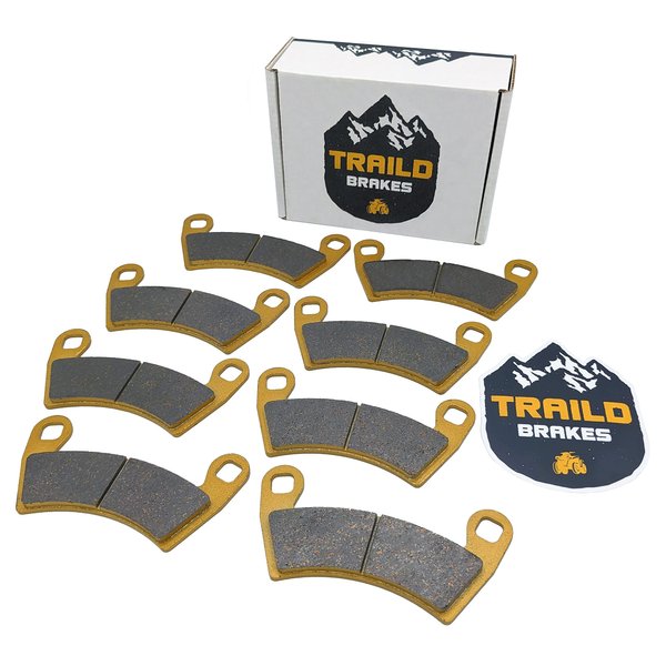 Polaris RZR XP 1000 Ceramic Brake Pad Set 2014, 2015, 2016, 2017, 2018, 2019, 2020, 2021, 2022, 2023
