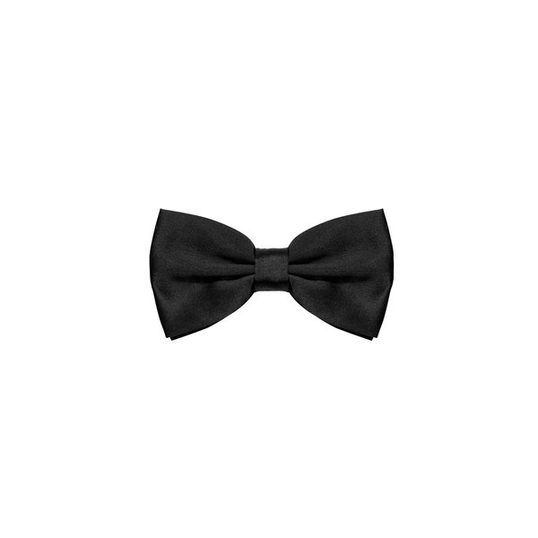 Burlet Bow Tie - Black Bow Tie - Bow Tie For Men - Bowtie Men - Silk Look