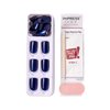 KISS imPRESS No Glue Mani Press On Nails, Color, 'Never Too Navy', Blue, Short Size, Squoval Shape, Includes 30 Nails, Prep Pad, Instructions Sheet, 1 Manicure Stick, 1 Mini File