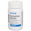 Major CertaVite Senior Multivitamin / Multimineral Supplement with Antioxidant Nutrients Beta-Carotene, Vitamin C, & Vitamin E For Adults 50 & Over - 60 Tablets