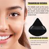 6 Pieces Powder Puff Face Makeup Puffs Powder Puffs for Face Powder Triangle Wedge Shape Soft Velour Powders Puffs for Loose Mineral Powder Body Powder Cosmetic Foundation Wet Dry Beauty Makeup Tool.