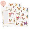 Flash Tattoos kids Butterfly Garden temporary tattoo pack | 56 Kids tattoo | Butterfly tattoo | Rainbow Fairy Birthday Party Supplies | Fairy party favor, Fairy costume | Kids butterfly tattoo