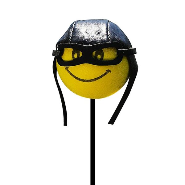 YGMONER Cute Pilot Foam Ball Car Antenna Toppers Exterior Decorations (Pilot)