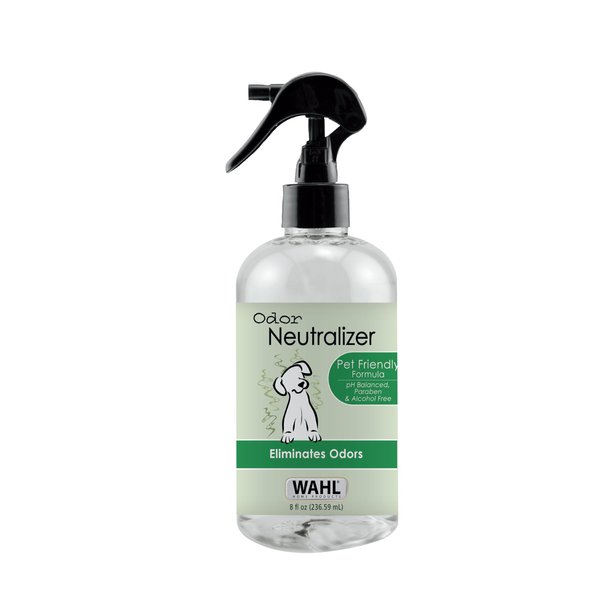 WAHL USA Scent Free Pet Odor Neutralizer Spray for Dogs Skin and Coat Perfect for Between Baths – 8 oz – Model 820012