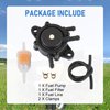 RADHLBNIU Fuel Pump For Kohler 17HP-25HP Briggs & Stratton 491922 808656 John Deree LG808656 M138498 M145667 Honda Yamaha Small Engine Lawn Mower Tractor