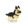 BOROLA Pet Dog Building Blocks Set Educational Toy Realistic Fun Animal Assembly Kit Toys Games(German Shepherd Blocks)