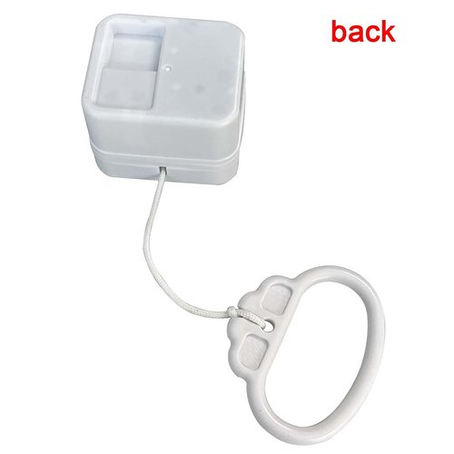 Over The Rainbow Pull String Music Box, Washable Crib Bed Bell Windup Musical Box Toy Gift for Baby Kids Children