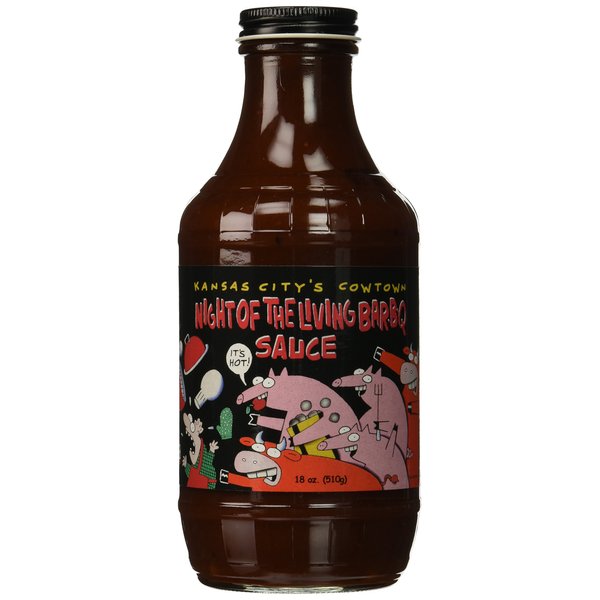 Cowtown Night Of The Living BBQ Sauce, 18 oz
