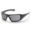 Pyramex Safety Products SB5621D Goliath Safety Glasses, Gray Polarized Lens with black Frame, Gray