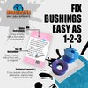 BushingFix JL1Kit - Transfer Case Shifter Cable Replacement Bushing, Transfer Case Shift Cable Repair Kit, 4X4 Transfer Case Cable Bushing