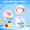 Modeling Foam Clay,500g Soft Air Dry Clay for Adults Lightweight DIY Creative Art Supplies with Sculpting Tools,Suitable for Cosplay/Crafts/Design/Shaping-White