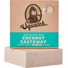Dr. Squatch All Natural Bar Soap for Men with Light Grit, Coconut Castaway 5 Ounce (Pack of 1) 0.02 pounds