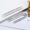 Drperfect 36Pcs 20G Nose Ring Hoop for Women Men 316L Stainless Steel Helix Tragus Lip Septum Ring Cartilage Earring Hoop Piercing Jewelry