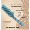 Ancloy Detangling Hair Brush Adults & Kids, Detangler Brush for Curly Hair, Black Natural Texture Hair, Straight, Wet or Dry Hair, Hair Brush Shower for Women, Men & Kids