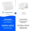 200 Count 4x4 Gauze Pads - Soft 4-Ply Non Woven Gauze Sponges - Non Sterile Dental Gauze & 4x4 Esthetic Wipes - All Purpose Medical Gauze Squares for First Aid, Surgical, Wound Dressing