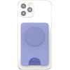 PopSockets Phone Wallet with Expanding Grip and Adapter Ring for MagSafe, Phone Card Holder, Wireless Charging Compatible, Wallet Compatible with MagSafe -Deep Periwinkle