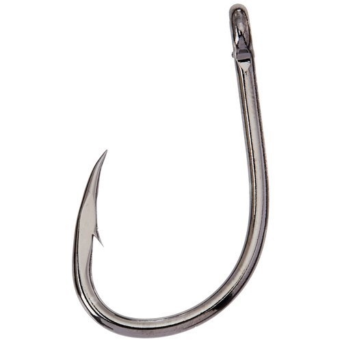Gamakatsu 25 Pack Live Bait Hook (Black, 1/0)