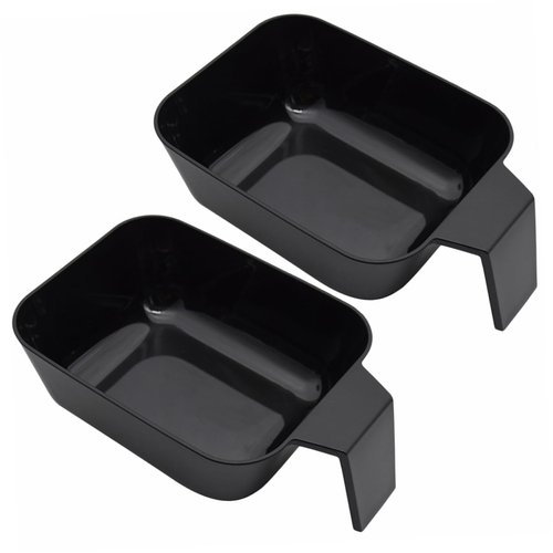 Beatifufu 2pcs Baked Oil Bowl Diy Mixing Tint Bowl Hair Color Bowl Salon Supplies Hair Dying Bowl Hair Coloring Bowl Hair Salon Tool Bowl for Hair Dying Hairdressing Tool Hair Dye