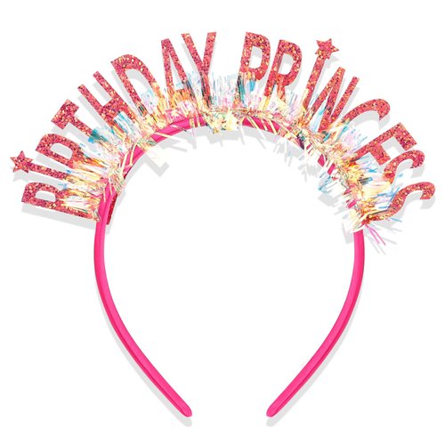 CUBACO Birthday Headband Birthday Girl Crown,Birthday Girl Headband Birthday Princess Headband Birthday Tiara for Women Hair Glitter For Kids,Suitable for Party Favors Decorations