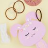 Forever 21 Hairbrush - 1pc Cute Animal Character Hairbrush, Comfort & Control Cushion Hair Brush w/Gentle Bristles, Cushion Base, and Animal Ears (BUNNY)