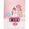 Lexibook - Unicorn Digital Alarm Clock for Kids with Night Light, Snooze and Unicorn Sound Effects, Childrens Clock, Luminous Unicorn, Pink Colour - RL800UNI