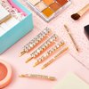15 Pieces Rhinestone Hair Clips Metal Rhinestone Hair Pins Clear Crystal Bobby Pins for Women Girls Luxury Rhinestone Hair Barrettes Bling Hair Pins Hair Accessories for Party Wedding Daily(Gold)