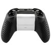 eXtremeRate Soft Anti-Slip Silicone Controller Cover Skins Thumb Grips Caps Protective Case for Xbox One X S Controller - Black