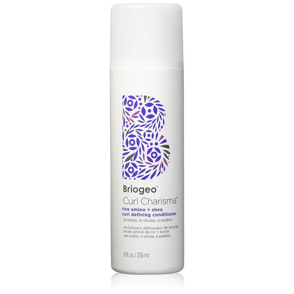 Briogeo Curl Charisma Hydrating Conditioner, Define and Moisturize Wavy, Curly, and Coily Hair, Vegan, Phalate & Paraben-Free, 8 Ounce