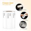Labelebal 500pcs Food Labels,1 x 3 Inch Freezer Labels Removable for Food Containers, Mason Jar Labels, No Residue Food Storage Labels Perfect for Kitchen…
