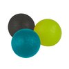 Gaiam Restore Hand Therapy Exercise Ball Kit - 3-Level Hand Grip Strengthener Massage Balls (Soft, Medium, Firm) for Physical Therapy & Hand Pain Relief, Ease Muscle Tension with Hand Balls - Set of 3