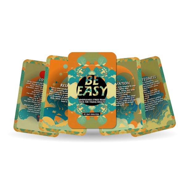 Ibiza Tarot Be Easy - Mindfulness Stress Relief Deck for Young Adults - by Amy Edelstein