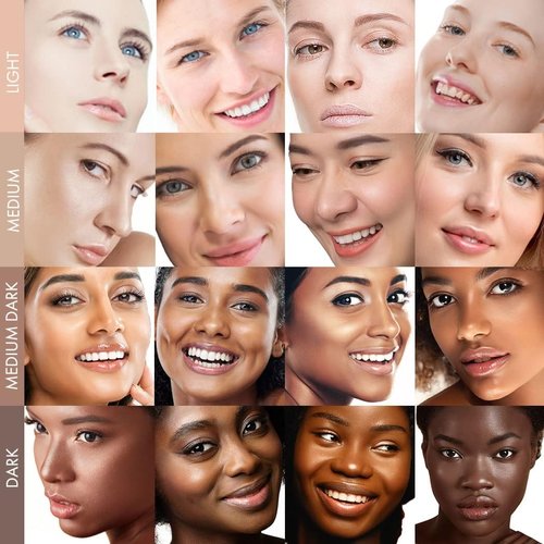 Jerome Alexander My Color Self Adjusting Foundation in 1oz/30ml Tube with Kabuki Brush - Medium