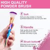 4 Pcs Foundation Brush Makeup Brush Set, Makeup Brushes For Eyeshadow, Blush, Concealer, Foundation Application, Eco-Friendly, Gift Set, Synthetic Hair, Vegan & Cruelty-Free