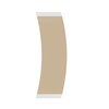 Sunshine Tape | Premium Wig Tape | 36 Pieces | Clear Double Sided Adhesive (Back Curve)