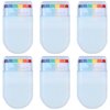 HaiMay 6 Pieces Rainbow Face and Body Painting Pride Rainbow Colors Body Paint Face Paint Makeup Rainbow Stripe Crayon for Gays Pride Day
