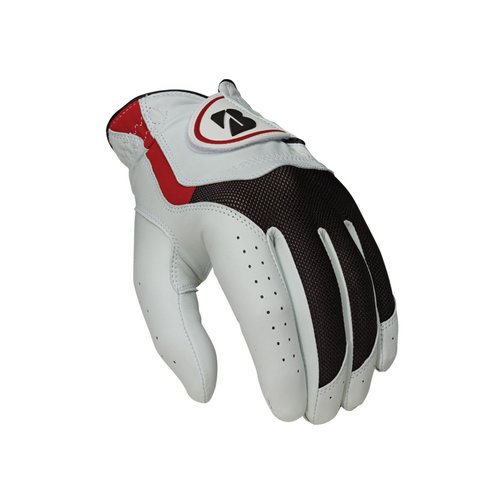 Bridgestone Golf 2015 E Glove, Left Hand, Cadet Medium , White