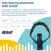 BANZ Kids Headphones – Hearing Protection Earmuffs For Children – ADJUSTABLE headband to fit all ages – Protect Kids Ears – Block Noise – Fireworks – Sporting Events – Concerts – Movies (Blue)