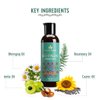 AVIMEE HERBAL Keshpallav Hair Oil For Men & Women | For Healthy & Nourished Hair | With Rosemary, Castor, Amla, Brahmi and Bhringraj Oil | Mineral Oil Free | 100 ml