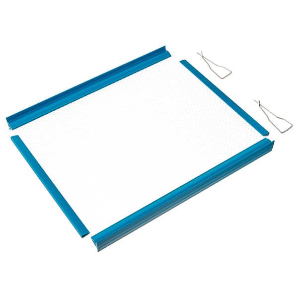 PENN-PLAX Fish Tank Divider – Clear, Perforated Polymer Screen – 11 3/8” x 9 5/8” – Medium – Great for 10 Gallon Aquariums