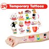 48 Love to Read 24PCS Love to Read Temporary Tattoos Sticker 24PCS Slap Bracelets Perfect for Themed Birthday Party Favors Baby Showers or Classroom Rewards Ideal Decor and Gifts for Girls and Boys