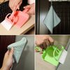 Lamoutor 3 Pack Mini Hand Broom and Dustpan Set Small Dust Pans with Brush Set Cleaning Tool for Desk, Car and Animal Waste Mixed Color