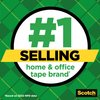 Scotch Magic Tape, Invisible, Home Office Supplies and Back to School Supplies for College and Classrooms, 4 Rolls with 4 Dispensers